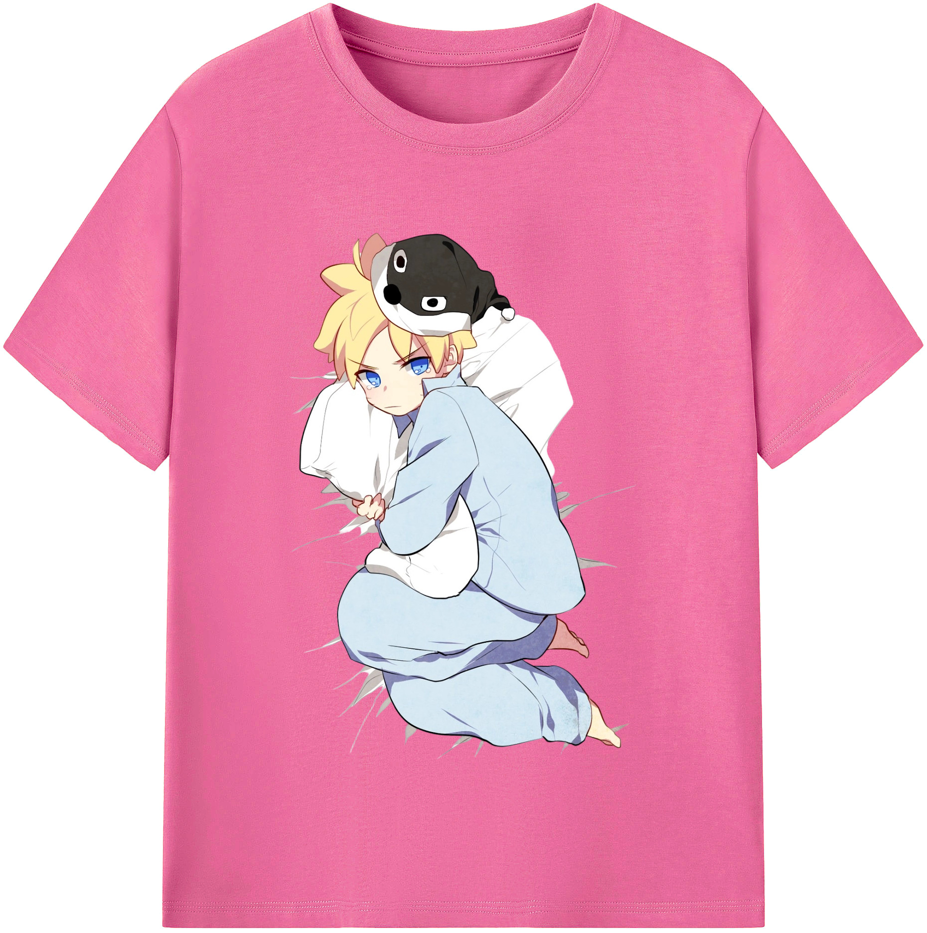 （画像用） NARUTO -ナルト- うずまき ナルト Uzumaki Naruto レディースカジュアルプリントTシャツ（綿100％）